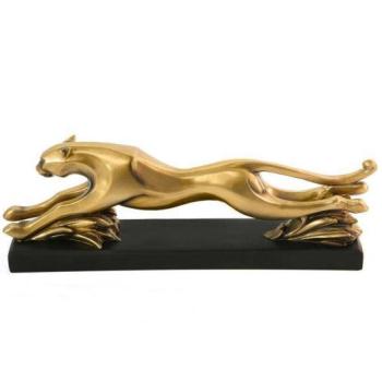 Femi puma figura Arany 46x9x15 cm kép