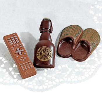 Férfi esti" csokoládé szett kép