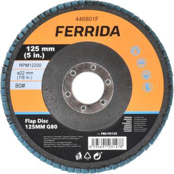 FERRIDA lamellás korong 125MM G80 kép