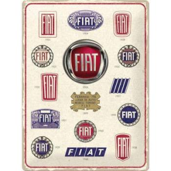 Fiat - Logo Evolution Fémtábla kép