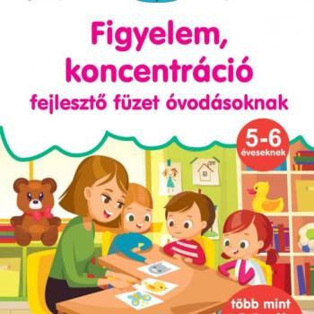 Figyelem, koncentráció - fejlesztő füzet óvodásoknak kép