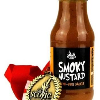 Fireland Foods Smokey Mustard BBQ Sauce 250 ml kép