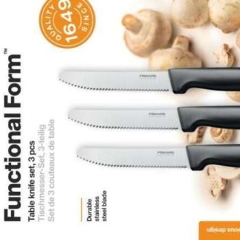 Fiskars Functional Form asztali késkészlet 3 db-os kép