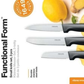 Fiskars Functional Form kicsi késkészlet, 3 db-os kép