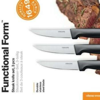 Fiskars Functional Form steak késkészlet 3 db-os kép