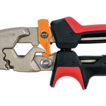 Fiskars PowerGear Offset lemezvágó olló balos kép