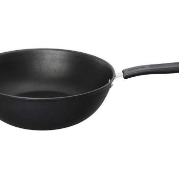 Fiskars Wok serpenyő, 28 cm, rozsdamentes acél kép