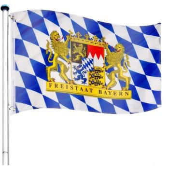 FLAGMASTER® Zászló rúddal Bajor BAY 650 cm kép