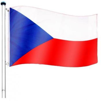 FLAGMASTER® Zászló rúddal Cseh CZE 650 cm kép