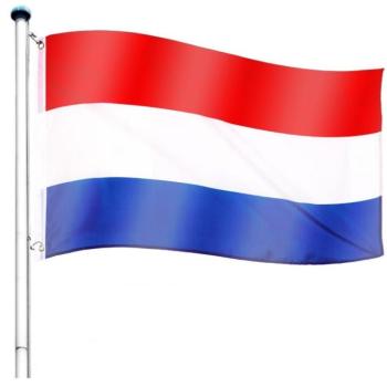 FLAGMASTER® Zászló rúddal Holland NED 650 cm kép