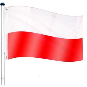 FLAGMASTER® Zászló rúddal Lengyel PLN 650 cm kép