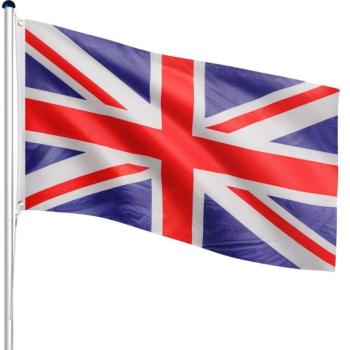 FLAGMASTER® Zászló rúddal Nagy-Britannia UK 650 cm kép