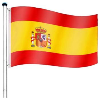 FLAGMASTER® Zászló rúddal Spanyol ESP 650 cm kép