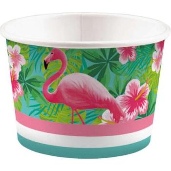 Flamingo Paradise - fagylaltoskehely 270ml-es, 8db/cs kép