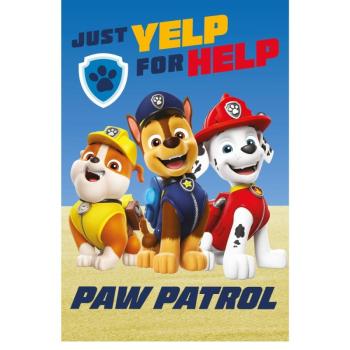 Fleece gyerek takaró 100x150 cm Paw Patrol – Jerry Fabrics kép