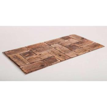 FLEXWALL Old Wood öreg fa PVC falpanel barna 96x48 cm kép