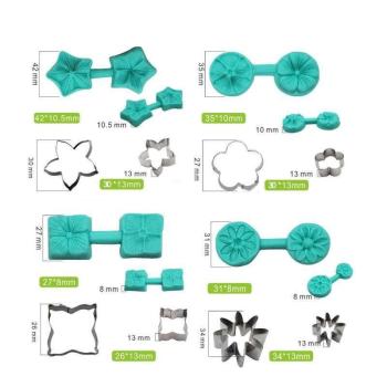 Fondant forma és mintázó készlet kép