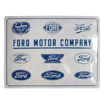 Ford Motor Company dombornyomott fémplakát 30 x 40 &quot;23299&quot; kép