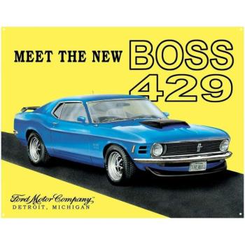 Ford Mustang Boss 429 fémplakát 40,5 x 31,5 cm &quot;TACD703&quot; kép