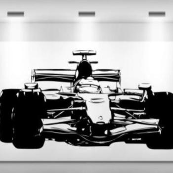 Formula egyedi falmatrica diákszobához 80 x 160 cm kép