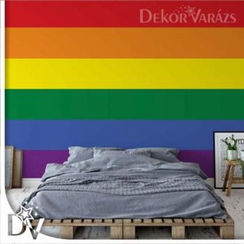 Fotótapéta - Szivárványos Gay Pride zászló kép