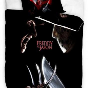 Freddy vs. Jason ágyneműhuzat 140×200cm, 70×90 cm kép