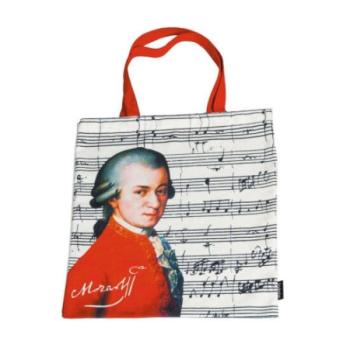 FRI.12725 Textil bevásárlótáska 38x40cm, polyester, Mozart kép