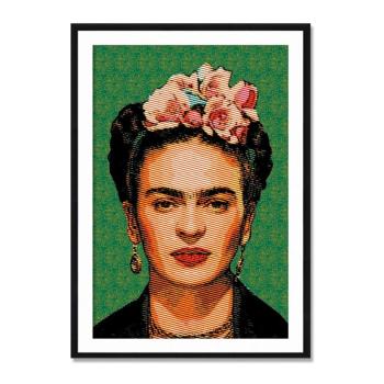 Frida Draw fa falikép, 40 x 60 cm - Madre Selva kép