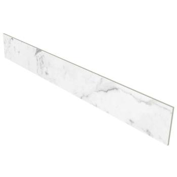 Függőleges lépcsőfokcsempe Tab Marble Cararra Bianco 14,7/119,7 kép