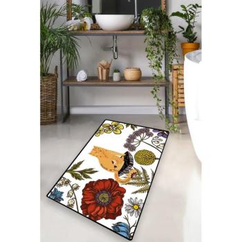 Fürdőszobai kilépő 70x120 cm Hennaed Cat – Foutastic kép