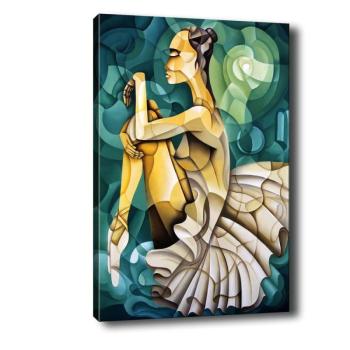 Geometric Ballerina kép, 100 x 140 cm - Tablo Center kép