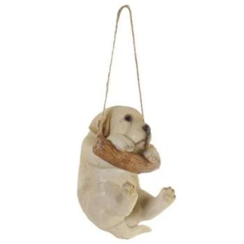 GOLDEN RETRIEVER FIGURA MŰGYANTA 11X9,5X24,5 CM KUTYA kép