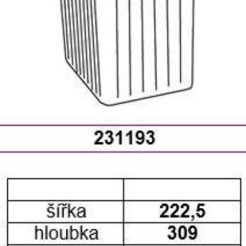 GOLLINUCCI pótkosár Sistema, 16 l kép