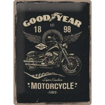 Goodyear Motorcycle Fémtábla kép