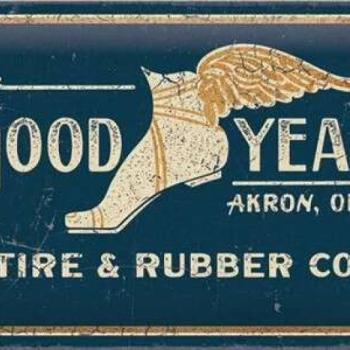 Goodyear – Wing Logo – 1901 – Fémtábla kép