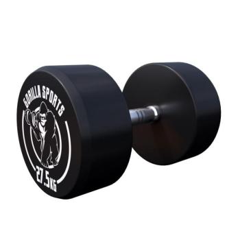 Gorilla Sports Egykezes súlyzó 2 x 27,5 kg  fekete/fehér kép