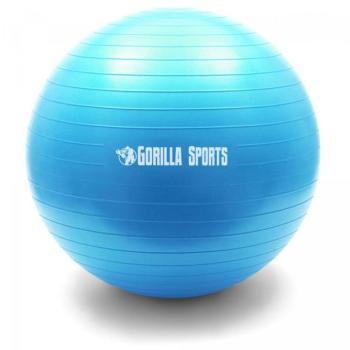 Gorilla Sports Gimnasztikai labda 75 cm kék kép