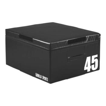 Gorilla Sports Jump Box fekete 45 cm kép