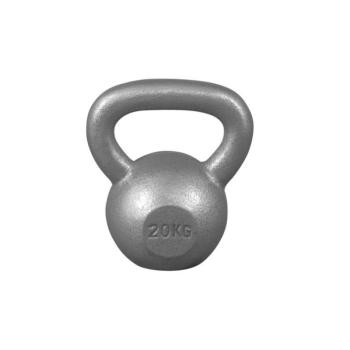 Gorilla Sports Kettlebell öntöttvas súlyzó szürke 20 kg kép