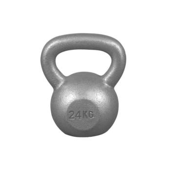 Gorilla Sports Kettlebell súlyzó öntöttvas szürke 24 kg kép