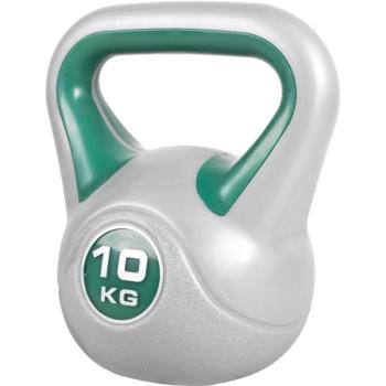 Gorilla Sports Kettlebell súlyzó vinil 10 kg zöld kép