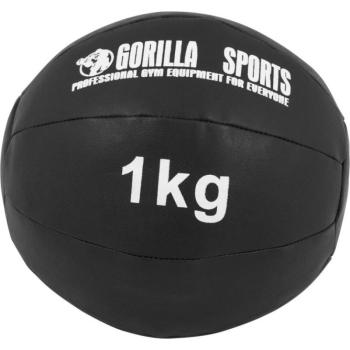 Gorilla Sports Medicinlabda 1 kg fekete kép