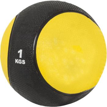 Gorilla Sports Medicinlabda  sárga/fekete 1 kg kép