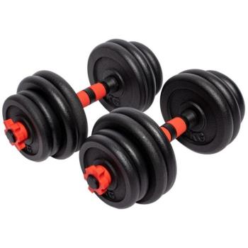 Gorilla Sports Öntöttvas súlyzó szett 30 kg 25 mm kép