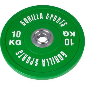 Gorilla Sports Súlytárcsa gumírozott 10 kg kép