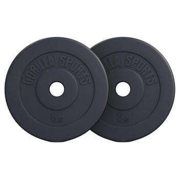 Gorilla Sports Súlytárcsa szett  2 x 15 kg kép