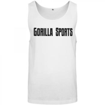 Gorilla Sports Szabadidő póló fehér  S kép