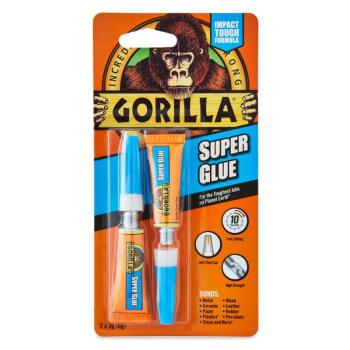 Gorilla Super Glue Pillanatragasztó 2x3gramm  kép