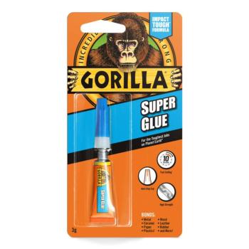 Gorilla Super Glue Pillanatragasztó 3gramm  kép