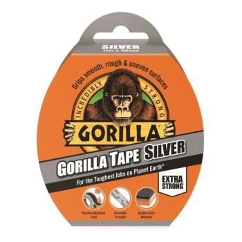 Gorilla Tape Silver Szürke 11m x 48mm Extra Erős Ragasztószalag kép